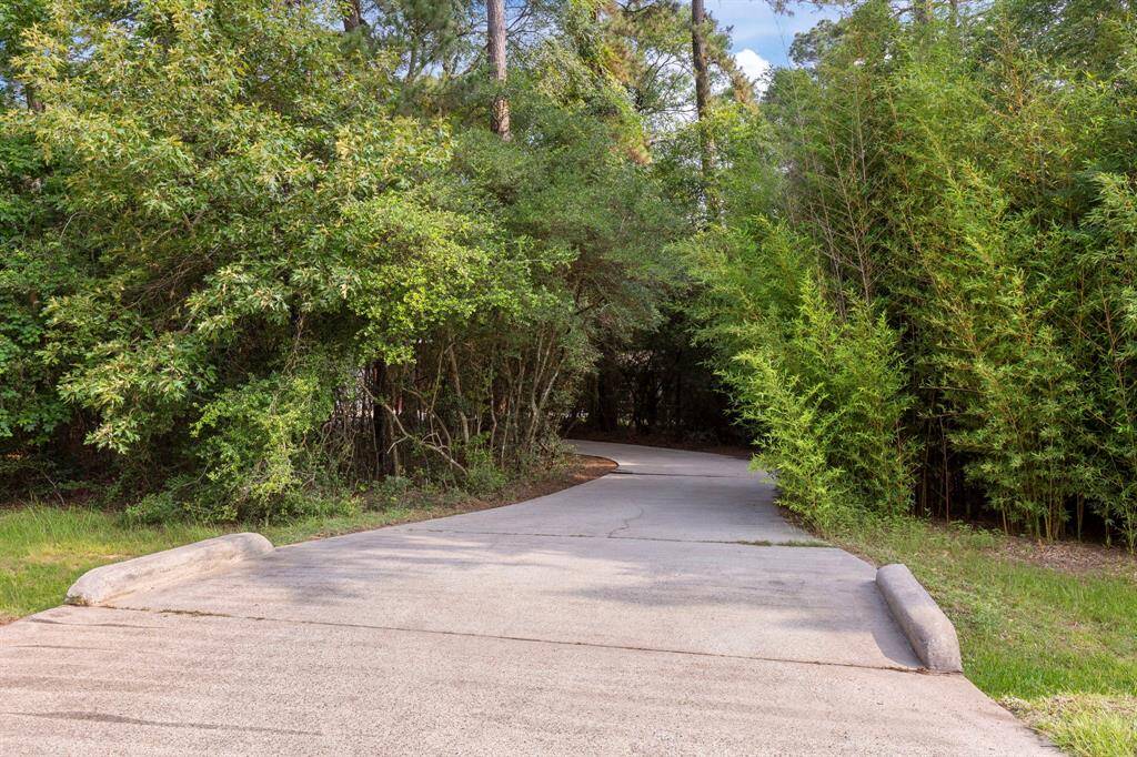 Your long winding private driveway