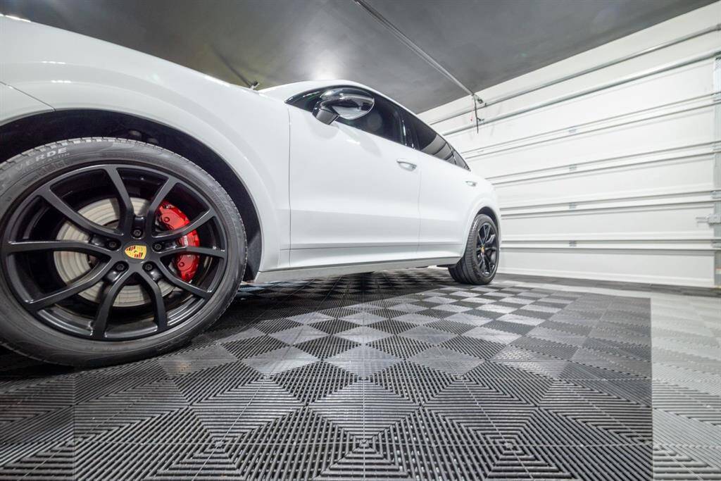 SwissTrax flooring, insulated garage door