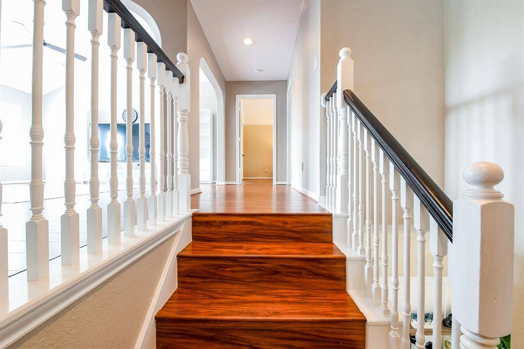 Enjoy low-maintenance living with no carpet in high-traffic areas—including the stairs, game room, and hallways.