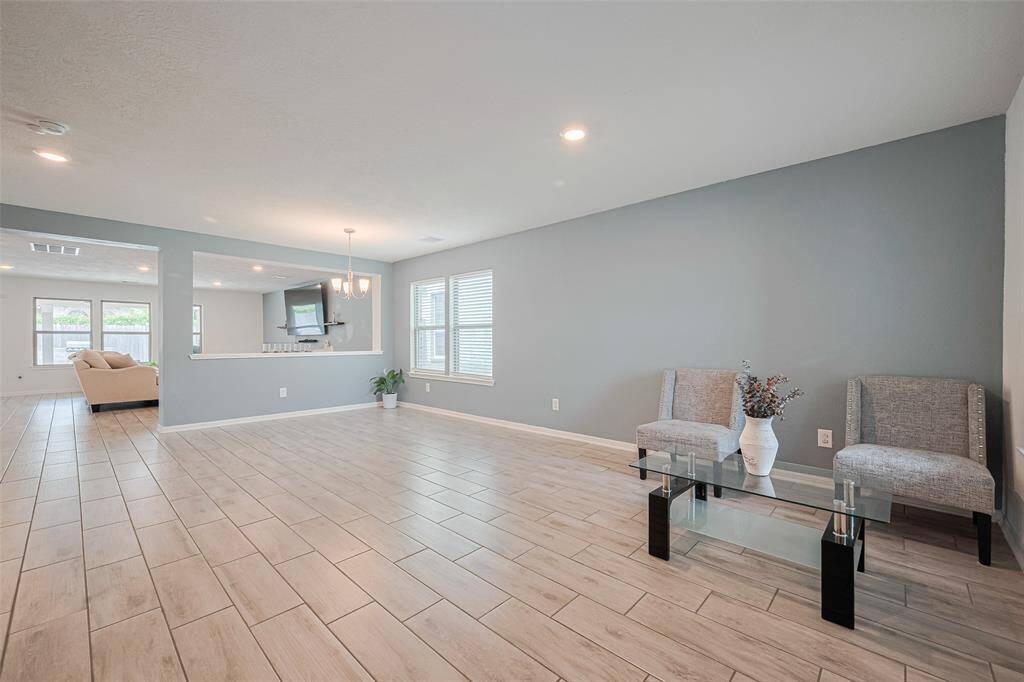 could be use as a den or extra living room/ sitting room