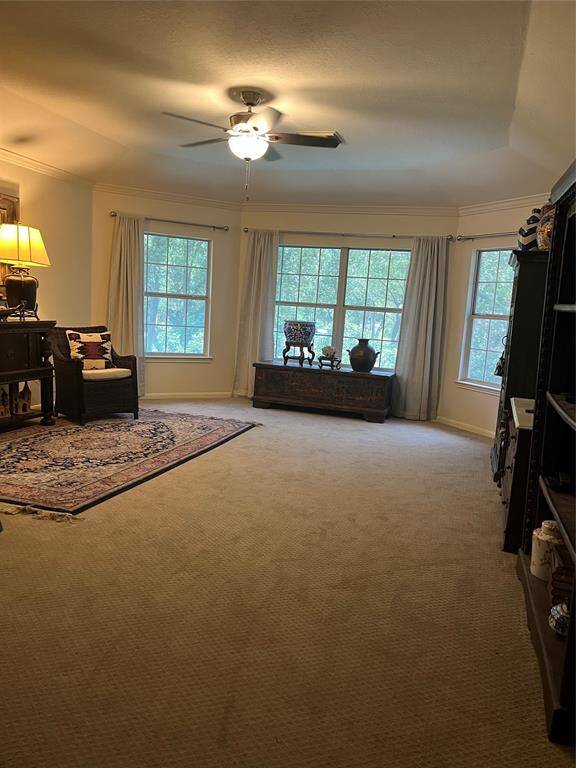 Upstairs loft game room