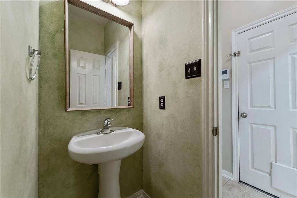 1/2 Bath down.