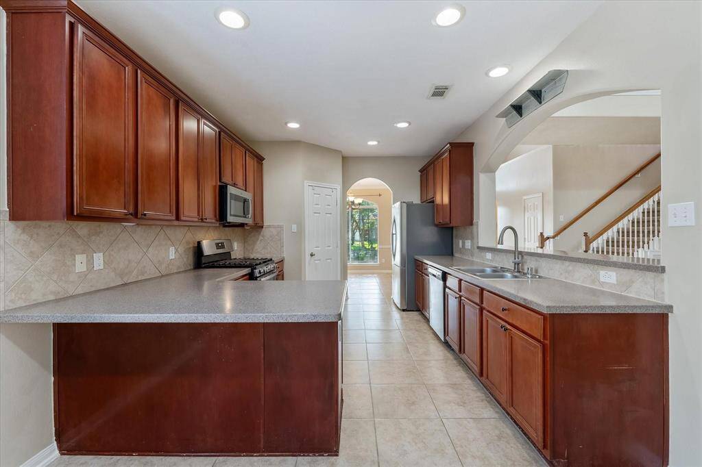 Kitchen with Breakfast Bar.