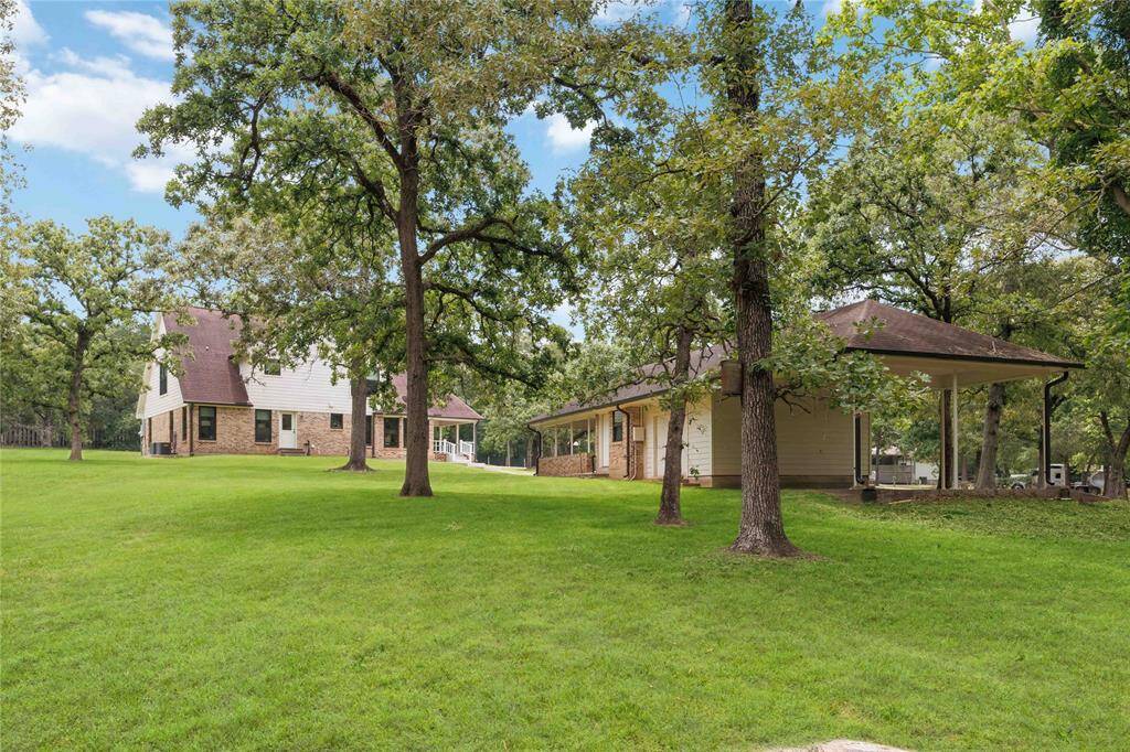 Mature trees provide ample shade.