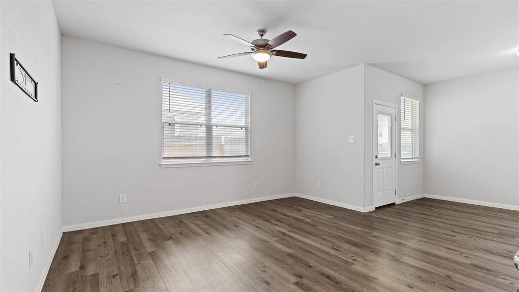 spacious living area