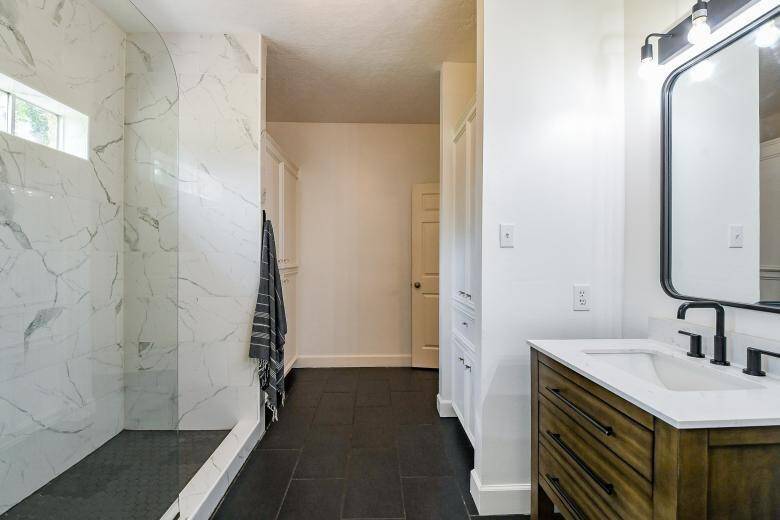 Just take a look at that custom shower.