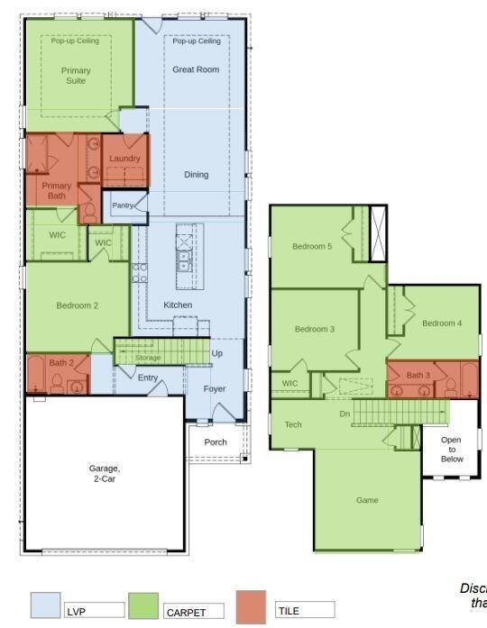22106 Taldora Bend Trail flooring diagram