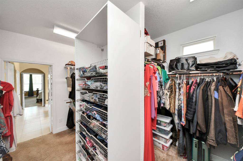 Owners closet.