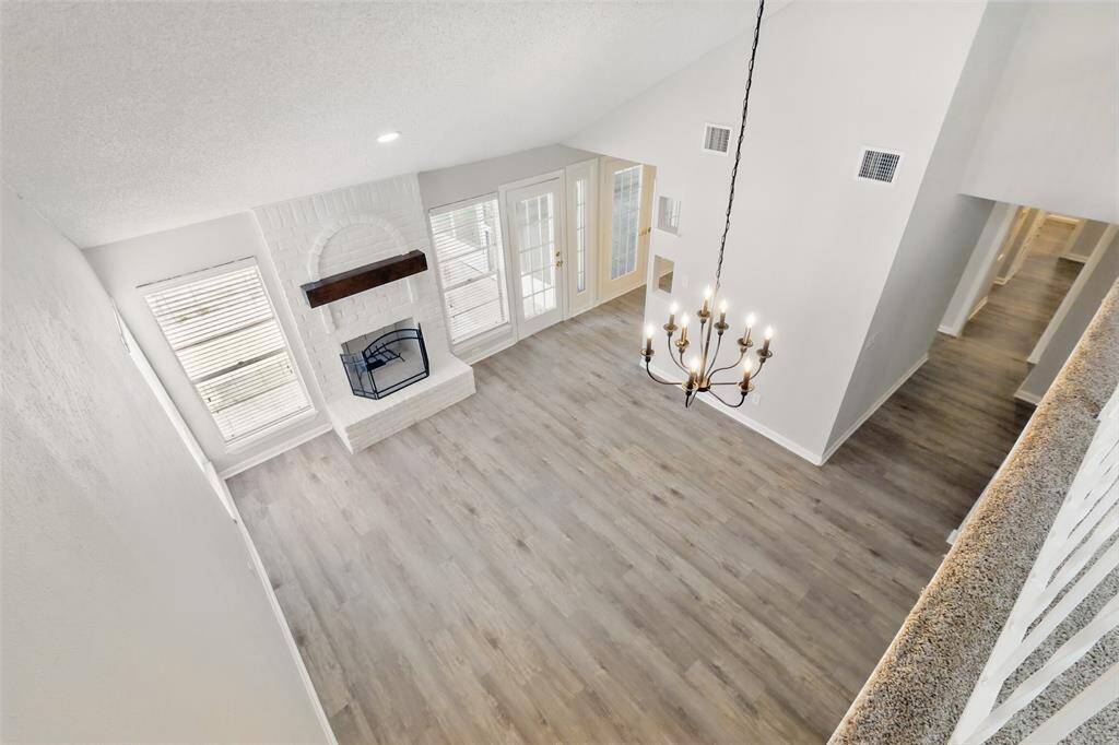 View from the upstairs game room.