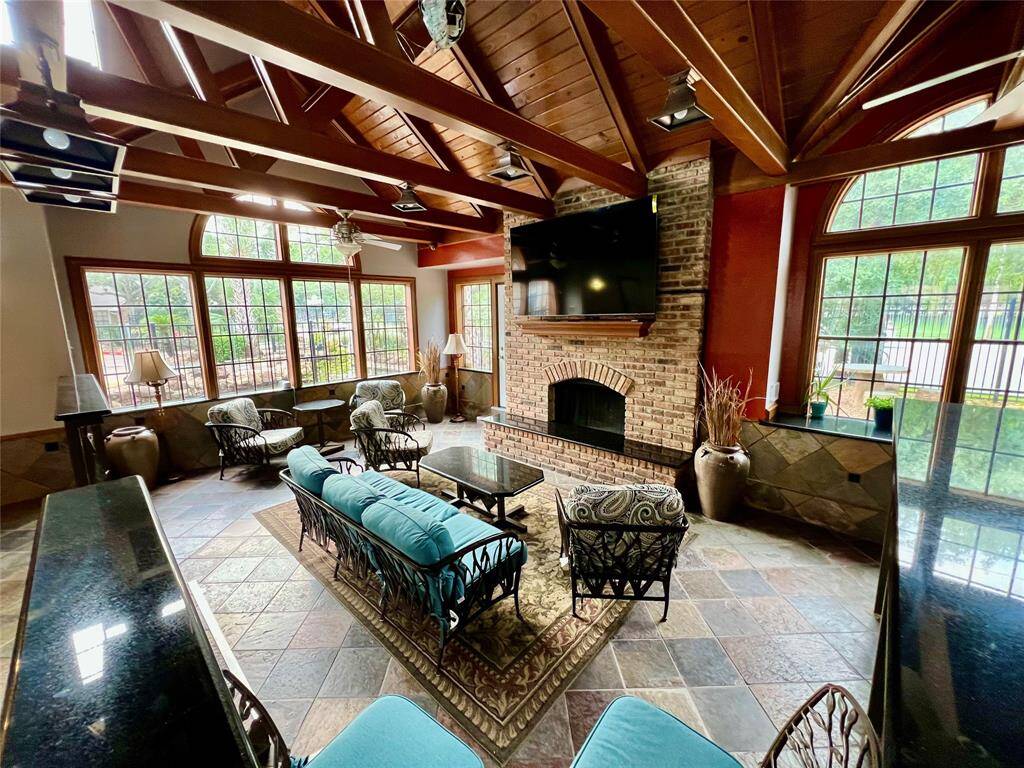Club house that can be rented for special occasions.