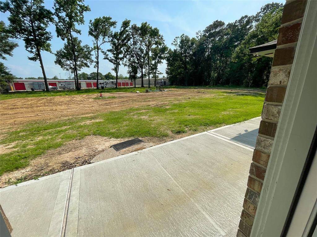 Exit to the back yard