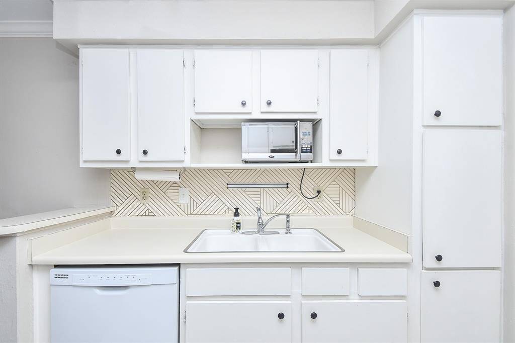 Microwave is also included!