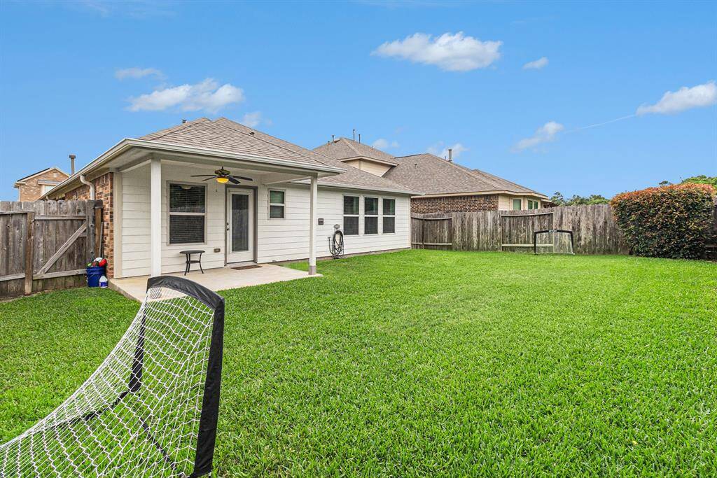 Step outside to your backyard and enjoy the outdoors