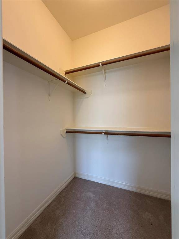 Walk-in closet.