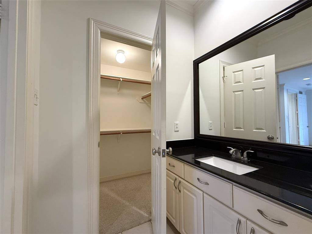 Walk-in closet!