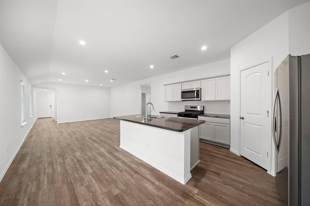 Another look at the open concept living area.