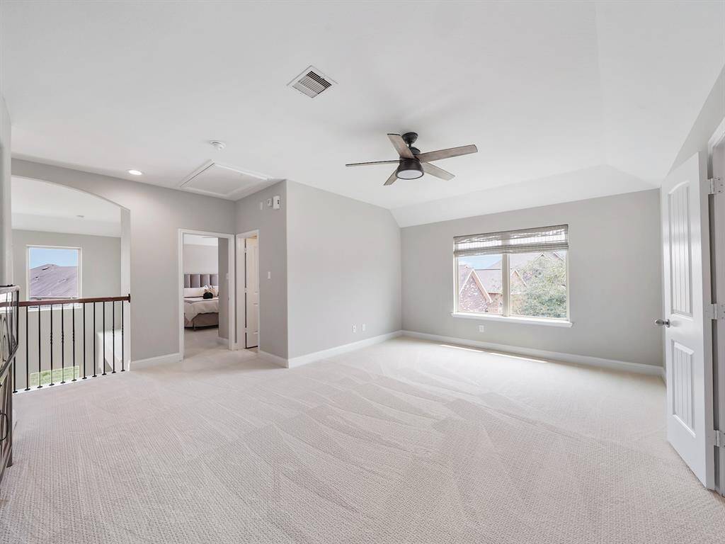 Unleash your imagination in this home's expansive loft/game room, a versatile space ready to adapt to your every need. Whether you envision a state-of-the-art entertainment zone, a creative studio, or a sprawling play area, the possibilities are endless.
