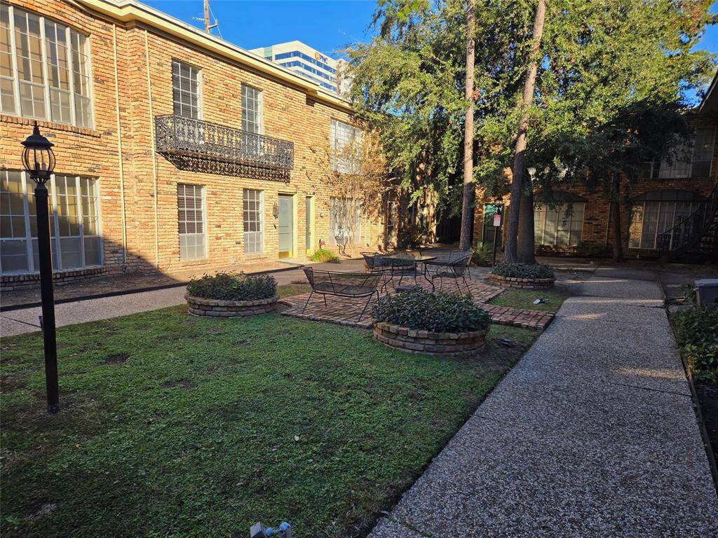 Relax in the Courtyard on a sunny day