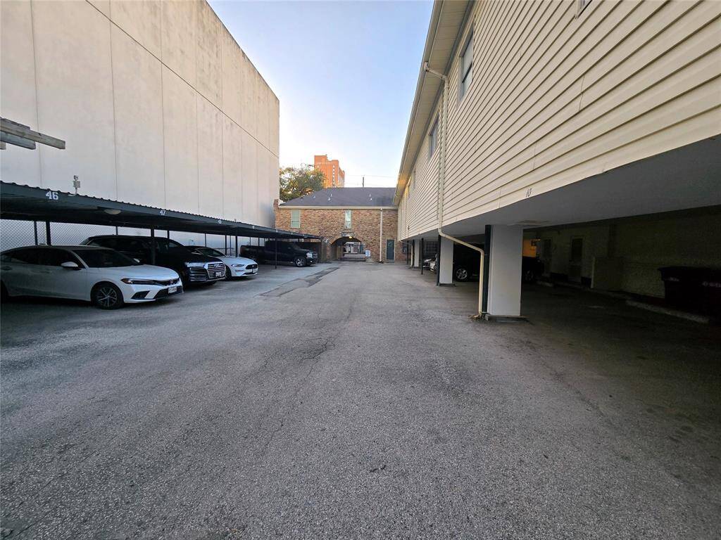 Assigned, covered parking included