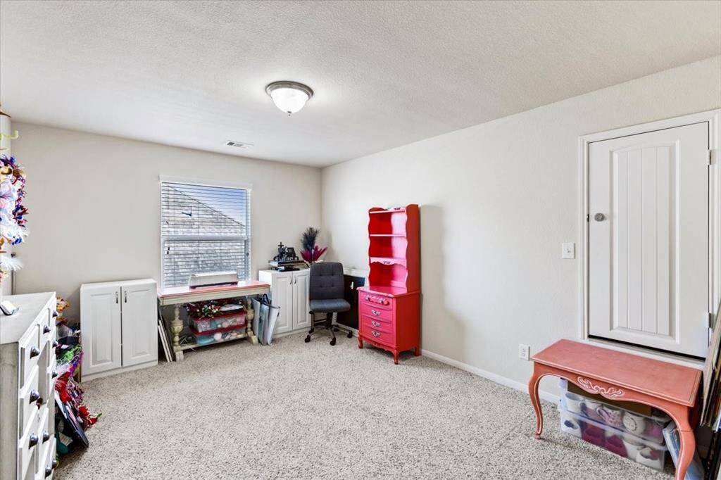 Second Upstairs bedroom currently used as a craft space