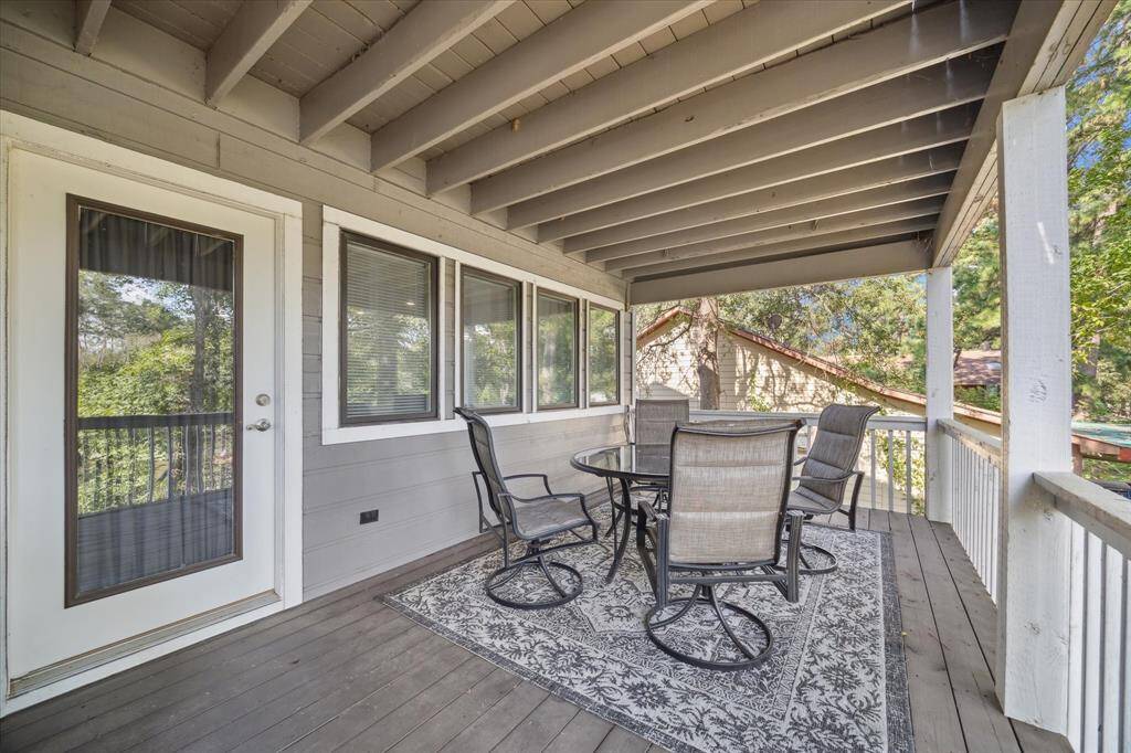 Patio located off of dining area.