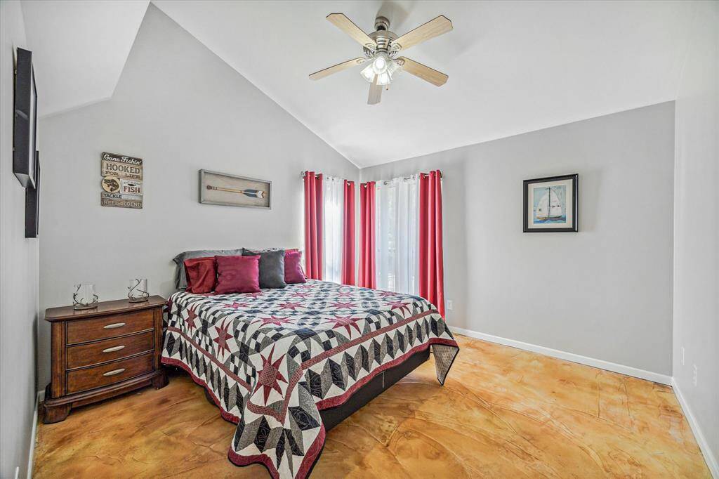 Secondary Bedroom 1 - located on HALF level.