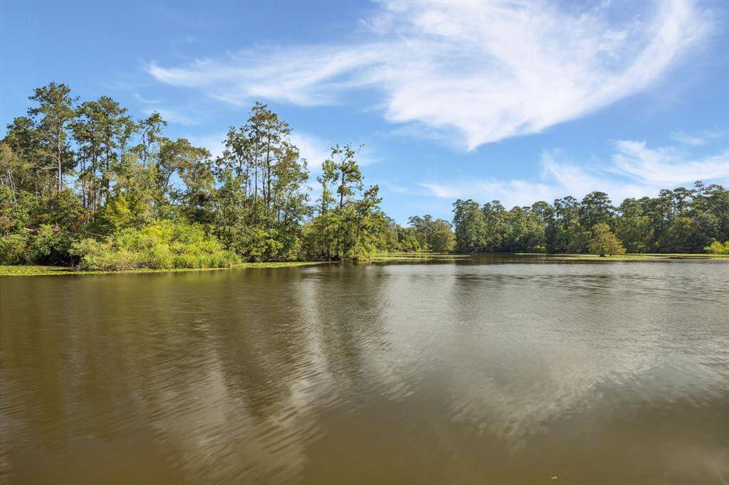 Open water overlooking Luce Bayou.