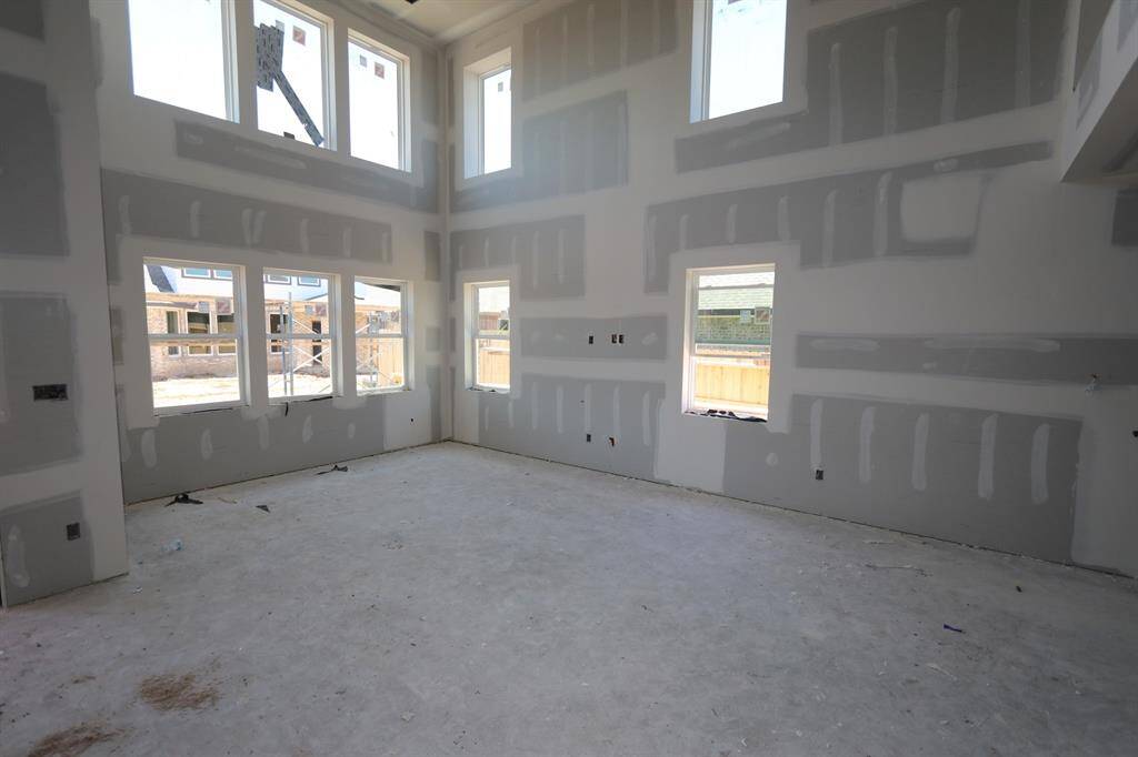 Impressive great room - still under construction!