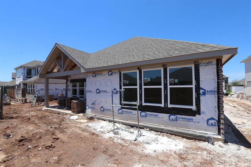 Enjoy the outdoors on the covered patio