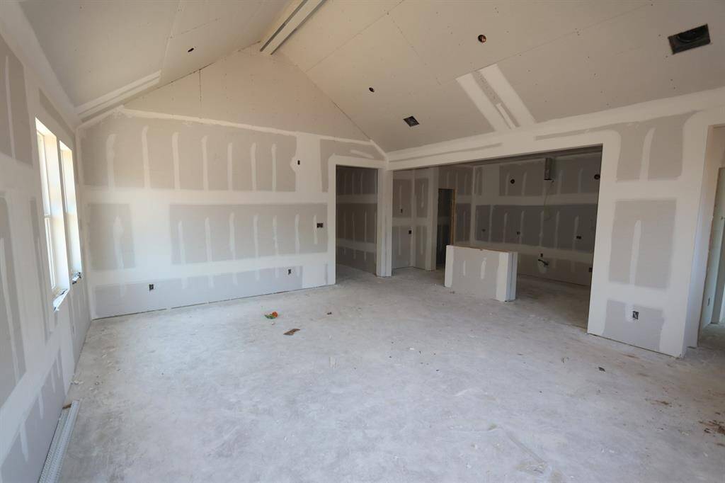 Impressive great room - still under construction!