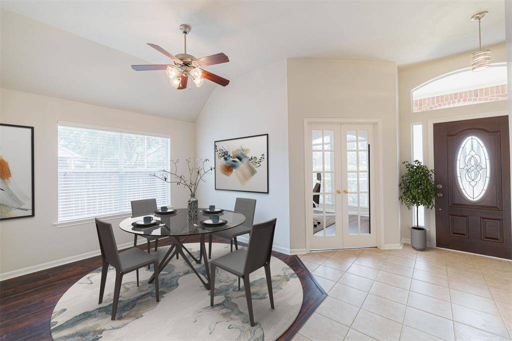 A formal dining room sits just off the entryway. *Virtually Staged*