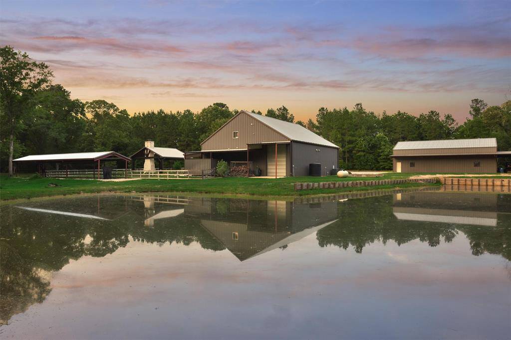 Stunning private estate on nearly 40 acres in Montgomery!