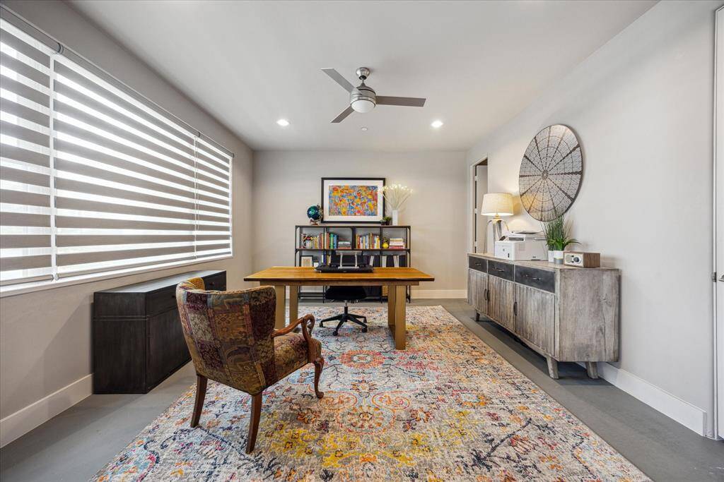 Spacious and sunlit, this flexible room is perfect as a dedicated home office or easily transformed into a fourth bedroom with its own en suite bath, offering comfort, privacy, and modern functionality to fit your lifestyle.
