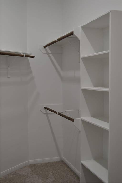 Plenty of space for all you designer clothes.
