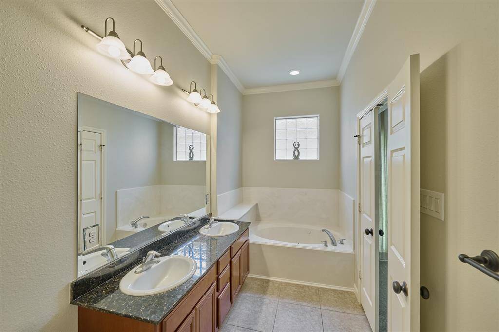 First Level,Main Bath - Double sink &Separate Tub
