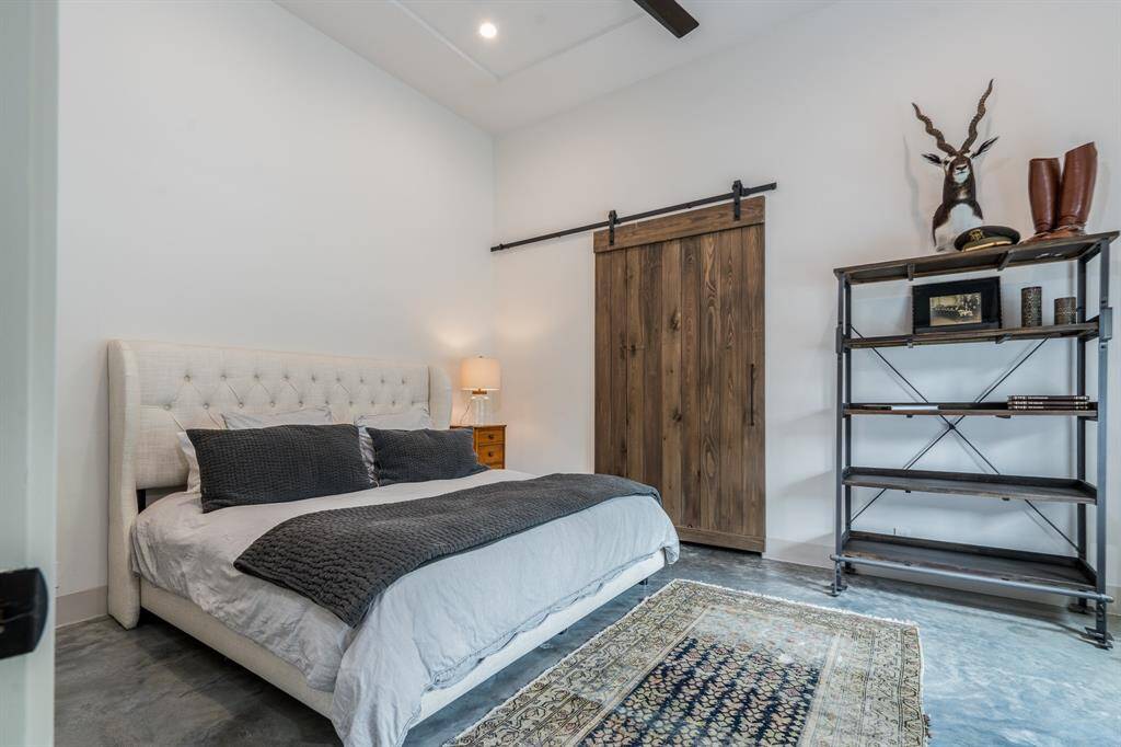 All additional bedrooms have full bathrooms with large walk in closet.  Closet space is large enough for Holiday storage and decorations
