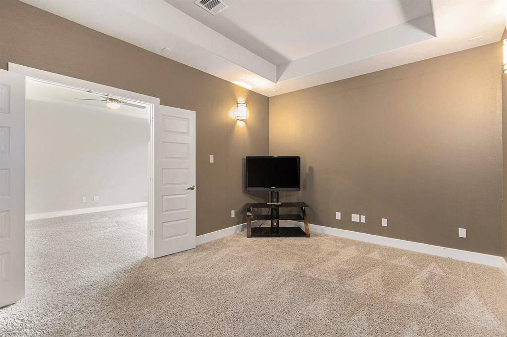 Dedicated media room ready for your home theater setup.