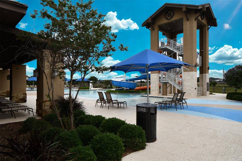 Plan a 'day at the beach' in your complete community pool.