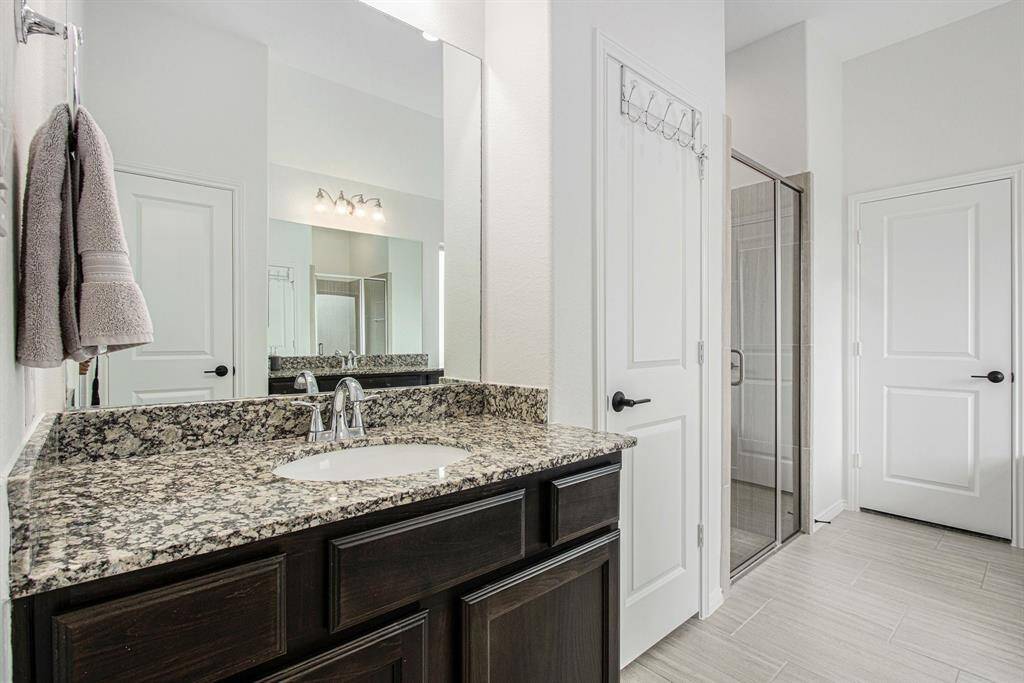 One of the two sink areas