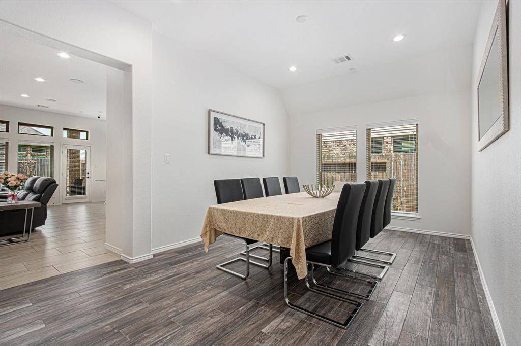 Spacious formal dining room