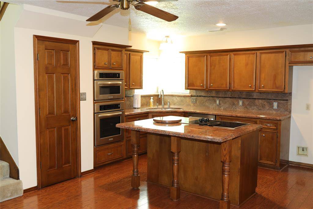 Kitchen with island seating