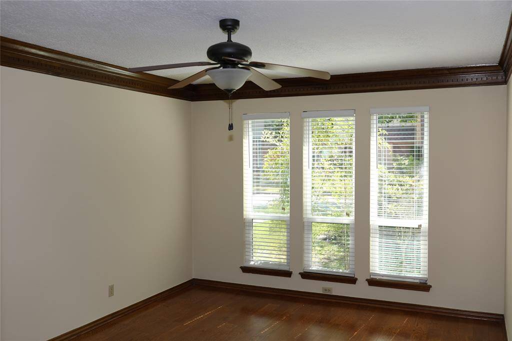 Study or formal dining enclosed with french doors