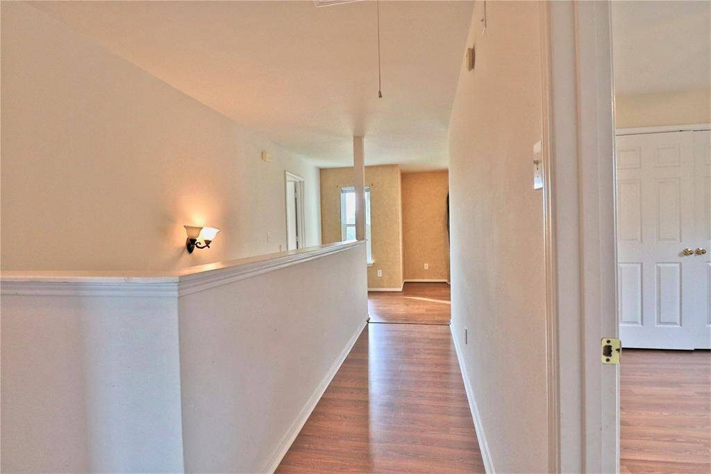 hallway on upstairs