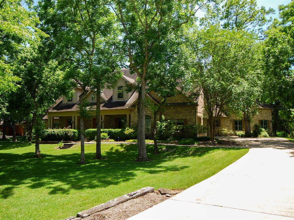 Shown here is a view of the house to the East of the Subject Property.