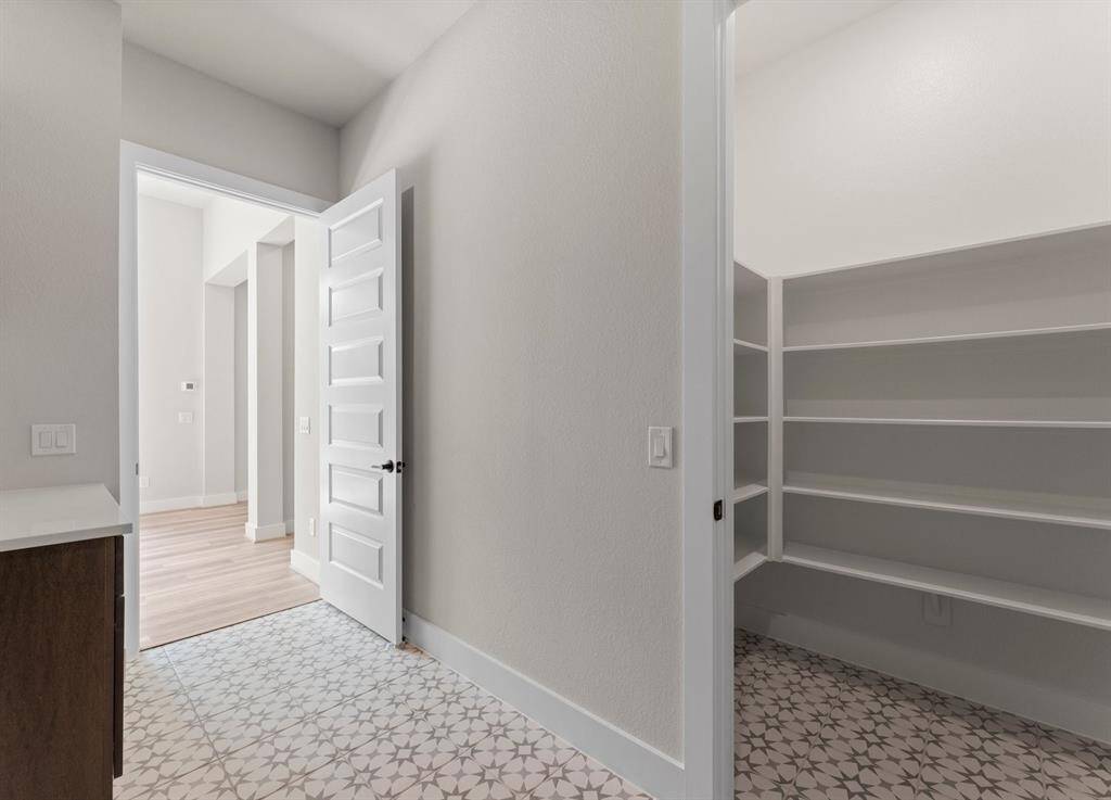 Storage Closet at Utility Room