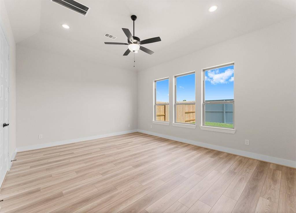 Primary Bedroom with LVP Flooring,