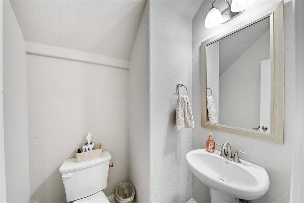 downstairs powder room