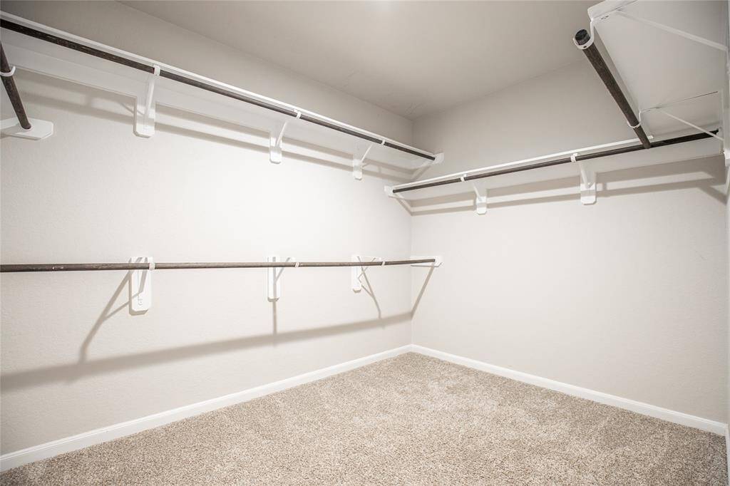 Primary walk-in closet