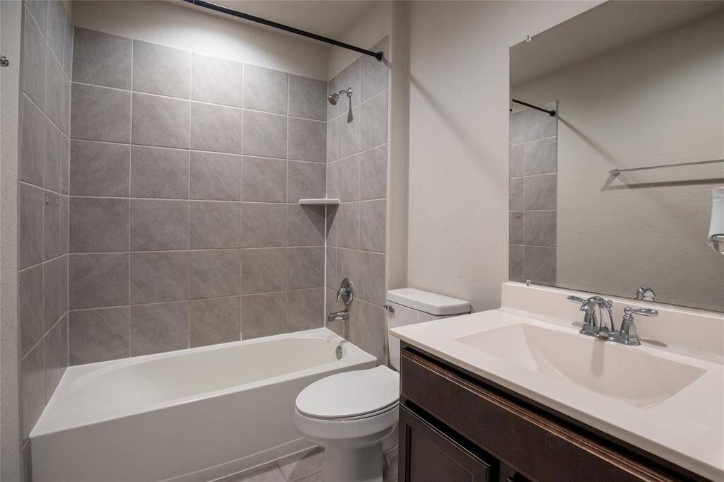 Second full bathroom to be shared by the other 3 bedrooms.