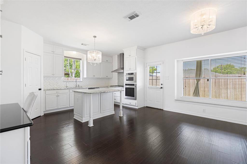 All of the large windows bring in so much natural light.